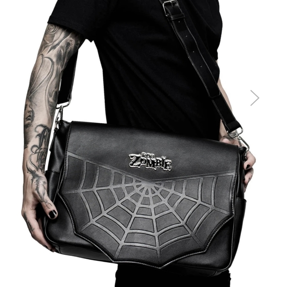 🕷🕸Spiderweb Messenger Bag🕸🕷 - Picture 2 of 5